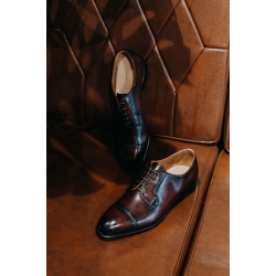 Captoe Derby - Patina Dark Brown 3