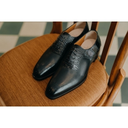 Black Brogues Oxford- C22OF008G 0